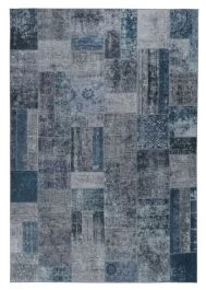 Patchwork Tæppe Mario Sullo Grå