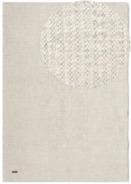 Uldtæppe Molly Offwhite