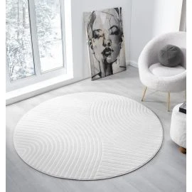 Rundt Bella Spin Offwhite
