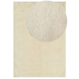 Vaskbar Blød Ryamata Cloudy Lys Beige