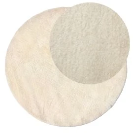 Rundt Cloudy Lys Beige