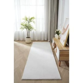 Løber Fluffy Offwhite