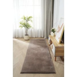 Løber Fluffy Taupe