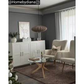 Ryatæppe Lazy Gråbeige