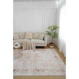 Vaskbar Wilton-Tæppe Noel Heart Beige