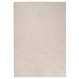 Vaskbart Pels-tæppe Rabbit Bene Lys Beige