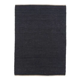 Mina Sort Jute Tæppe