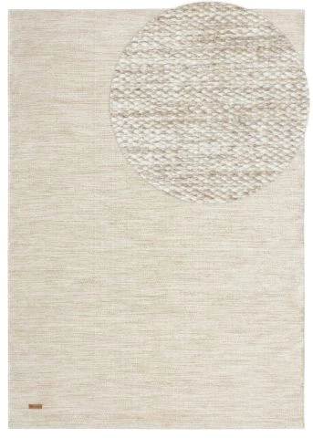 Uldtæppe Lunda Beige