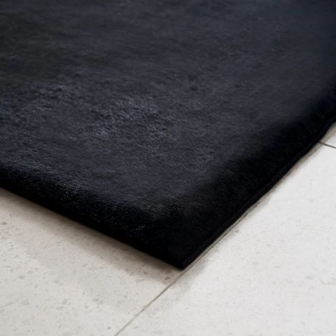Pels Tæppe Rabbit Eco Sort