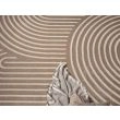 Dette produkt hedder Bella Zen, fremstillet af Polyester & Polypropylen materiale med en smuk Mørk Beige farve - SE Mattor