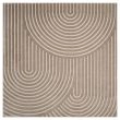 Dette produkt hedder Bella Zen, fremstillet af Polyester & Polypropylen materiale med en smuk Mørk Beige farve - SE Mattor