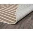 Dette produkt hedder Bella Zen, fremstillet af Polyester & Polypropylen materiale med en smuk Mørk Beige farve - SE Mattor