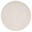 Dette produkt hedder Bella Zen, fremstillet af Polyester & Polypropylen materiale med en smuk Offwhite farve - SE Mattor