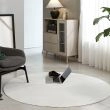 Dette produkt hedder Cat, fremstillet af Polyester materiale med en smuk Hvid farve - SE Mattor