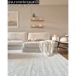 Dette produkt hedder Cloudy, fremstillet af Polyester materiale med en smuk Hvid farve - SE Mattor