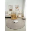 Dette produkt hedder Comfy, fremstillet af Polyester materiale med en smuk Gråbeige farve - SE Mattor