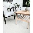 Dette produkt hedder Molly, fremstillet af 60 % Uld & 40% Bomuld  materiale med en smuk Hvid farve - SE Mattor