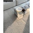 Dette produkt hedder Haga, fremstillet af 80% Uld & 20% Bomuld  materiale med en smuk Offwhite farve - SE Mattor