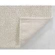 Dette produkt hedder Haga, fremstillet af 80% Uld & 20% Bomuld  materiale med en smuk Offwhite farve - SE Mattor