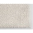 Dette produkt hedder Haga, fremstillet af 80% Uld & 20% Bomuld  materiale med en smuk Offwhite farve - SE Mattor