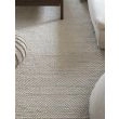 Dette produkt hedder Haga, fremstillet af 80% Uld & 20% Bomuld  materiale med en smuk Offwhite farve - SE Mattor