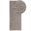 Dette produkt hedder Lunda, fremstillet af 80% Uld & 20% Bomuld  materiale med en smuk Gråbeige farve - SE Mattor