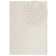 Dette produkt hedder Mellby, fremstillet af 80% Uld & 20% Bomuld  materiale med en smuk Offwhite farve - SE Mattor