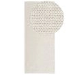 Dette produkt hedder Mellby, fremstillet af 80% Uld & 20% Bomuld  materiale med en smuk Offwhite farve - SE Mattor