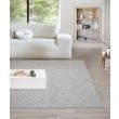 Dette produkt hedder Nordic, fremstillet af Polyester materiale med en smuk Grå farve - SE Mattor