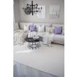 Dette produkt hedder Molly, fremstillet af 60 % Uld & 40% Bomuld  materiale med en smuk Hvid farve - SE Mattor