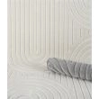Dette produkt hedder Steam Heat, fremstillet af Polyester materiale med en smuk Offwhite farve - SE Mattor