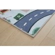 Dette produkt hedder Zappy City, fremstillet af Polyester materiale med en smuk Multi farve - SE Mattor