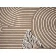 Dette produkt hedder Bella Zen, fremstillet af Polyester & Polypropylen materiale med en smuk Mørk Beige farve - SE Mattor