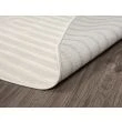 Dette produkt hedder Bella Zen, fremstillet af Polyester & Polypropylen materiale med en smuk Offwhite farve - SE Mattor