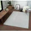 Dette produkt hedder Cloudy, fremstillet af Polyester materiale med en smuk Sølv farve - SE Mattor