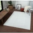 Dette produkt hedder Cloudy, fremstillet af Polyester materiale med en smuk Hvid farve - SE Mattor