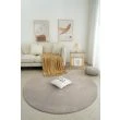 Dette produkt hedder Comfy, fremstillet af Polyester materiale med en smuk Gråbeige farve - SE Mattor