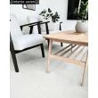 Dette produkt hedder Molly, fremstillet af 60 % Uld & 40% Bomuld  materiale med en smuk Hvid farve - SE Mattor