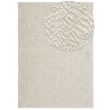 Dette produkt hedder Edessa, fremstillet af 80% Uld & 20% Bomuld  materiale med en smuk Offwhite farve - SE Mattor