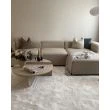 Dette produkt hedder Fluffy, fremstillet af Polyester materiale med en smuk Offwhite farve - SE Mattor