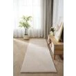 Dette produkt hedder Fluffy, fremstillet af Polyester materiale med en smuk Beige farve - SE Mattor