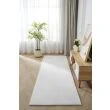 Dette produkt hedder Fluffy, fremstillet af Polyester materiale med en smuk Offwhite farve - SE Mattor