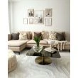 Dette produkt hedder Fluffy, fremstillet af Polyester materiale med en smuk Offwhite farve - SE Mattor