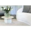 Dette produkt hedder Geneta, fremstillet af Polyester materiale med en smuk Offwhite farve - SE Mattor