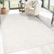 Dette produkt hedder Lazy, fremstillet af Polypropylen materiale med en smuk Offwhite farve - SE Mattor