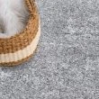 Dette produkt hedder Lazy, fremstillet af Polypropylen materiale med en smuk Grå farve - SE Mattor