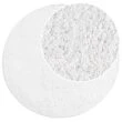 Dette produkt hedder Lazy, fremstillet af Polypropylen materiale med en smuk Hvid farve - SE Mattor