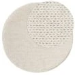 Dette produkt hedder Mellby, fremstillet af 80% Uld & 20% Bomuld  materiale med en smuk Offwhite farve - SE Mattor