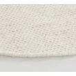 Dette produkt hedder Mellby, fremstillet af 80% Uld & 20% Bomuld  materiale med en smuk Offwhite farve - SE Mattor