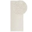 Dette produkt hedder Mellby, fremstillet af 80% Uld & 20% Bomuld  materiale med en smuk Offwhite farve - SE Mattor